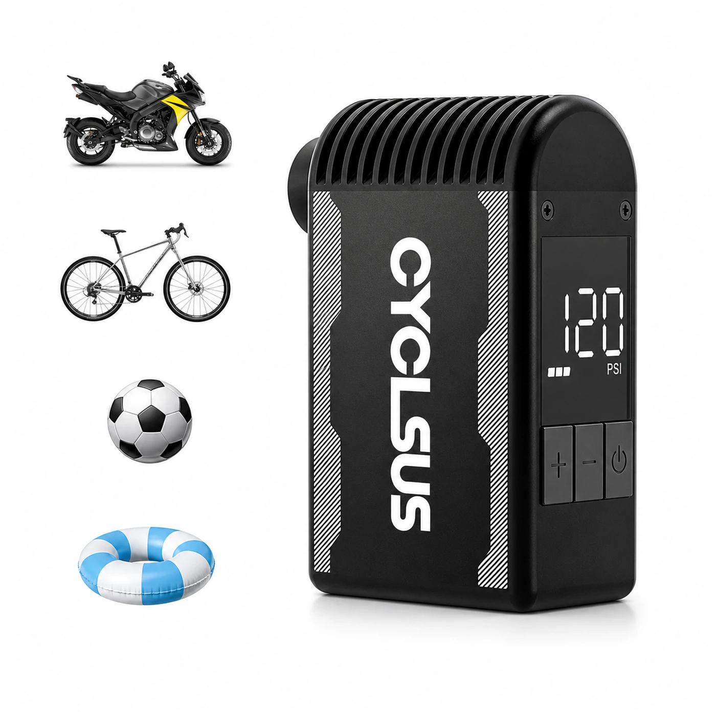 Digital Tyre Inflator | CYCPLUS UK