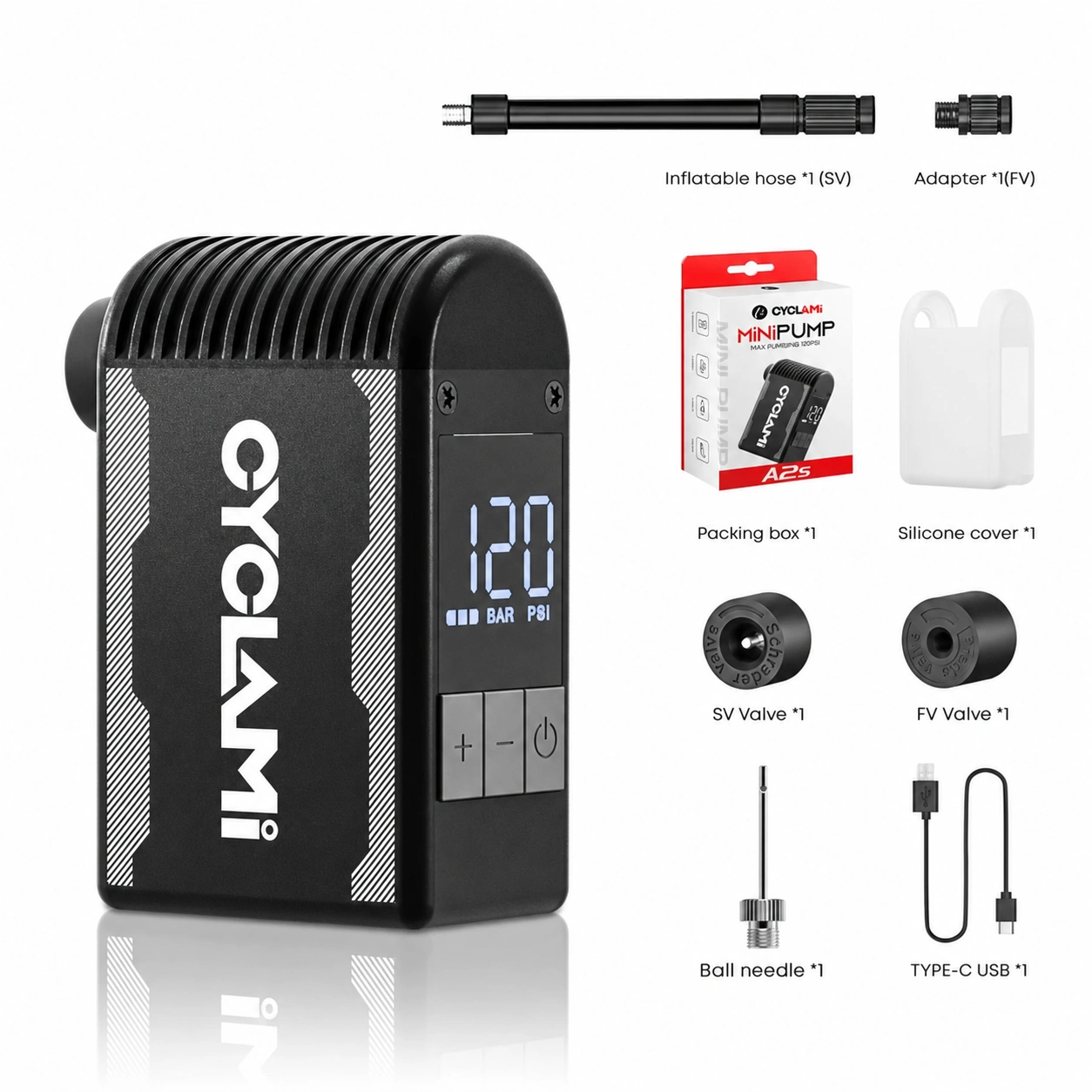 Digital Tyre Inflator | CYCLAMI UK