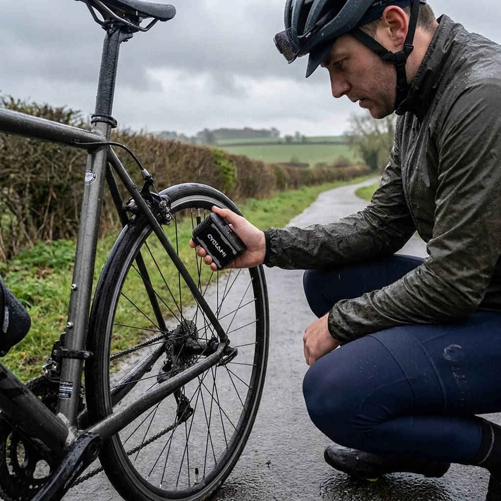 How to Inflate Road Bike Tyres in Cold UK Weather Conditions