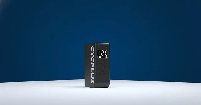 CYCPLUS digital inflator — professional studio photography